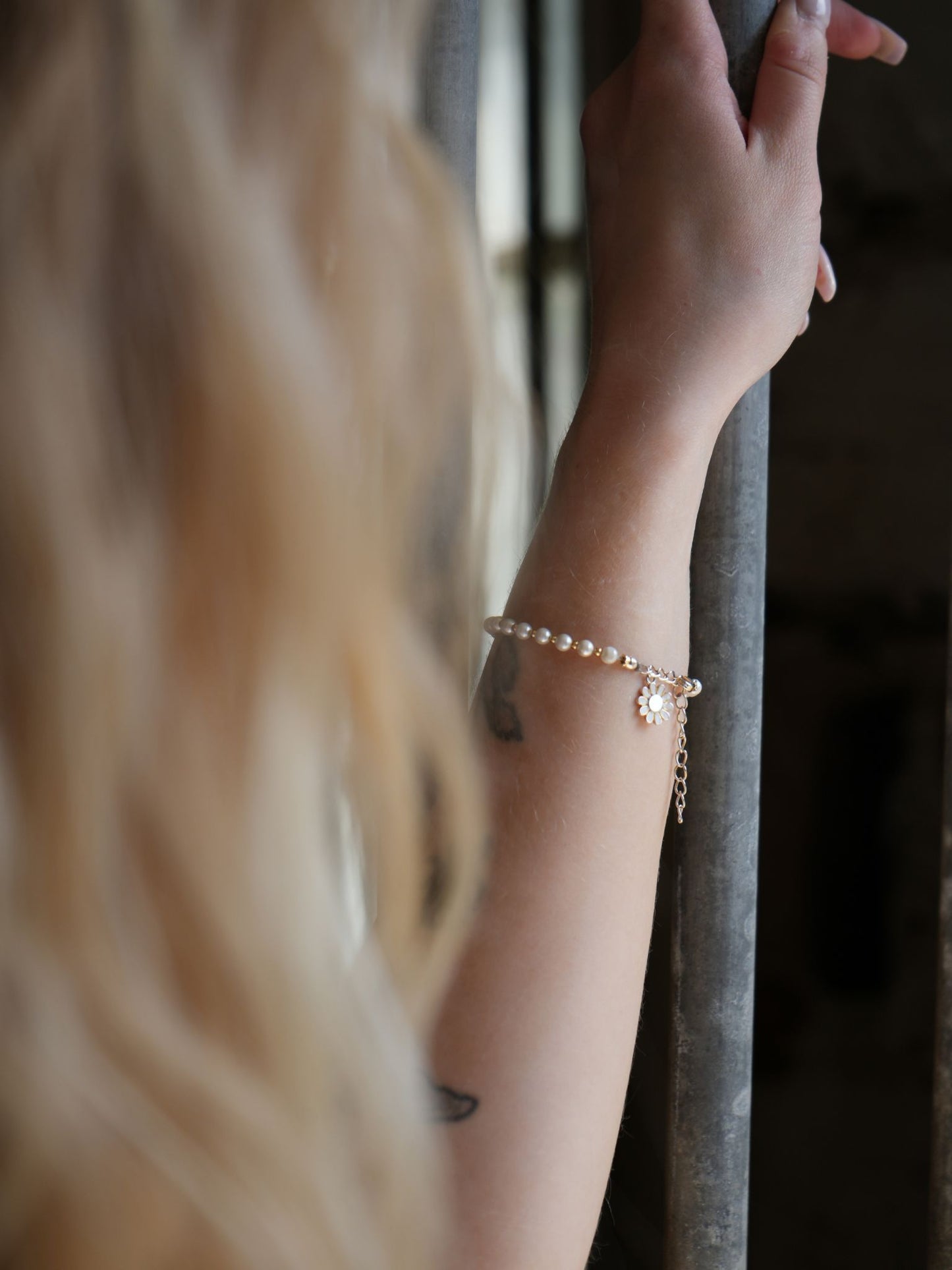 Luna armband guld