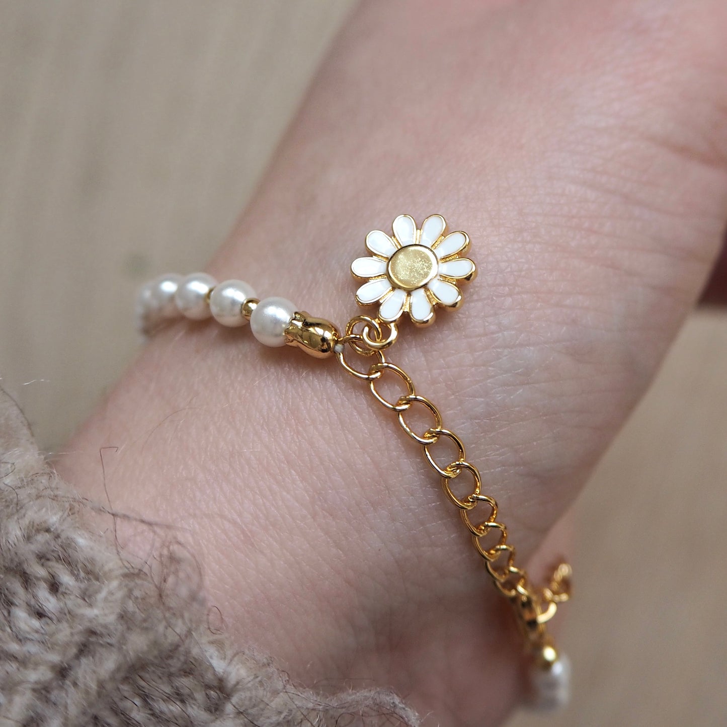 Luna armband guld